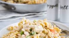 Chicken Pot Pie Noodles