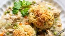 Chicken Pot Pie with Biscuits