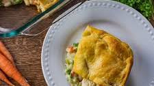 Chicken Pot Pie with Crescent Rolls