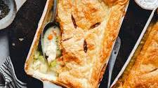 Chicken Pot Pie with Puff Pastry
