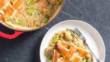 Chicken Pot Pie with Spring Vegetables