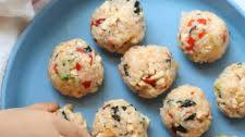 Chicken Rice Balls