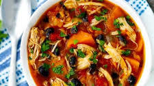 Chicken Stew with Sweet Potatoes and Black Beans