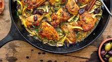 Chicken Tagine With Olives and Preserved Lemons