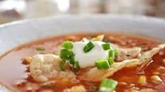 Chicken Tortilla Soup with Salsa