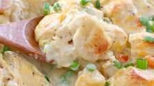 Chicken and Biscuits Casserole