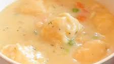 Chicken and Dumplings made with Cheddar Bay Biscuits Recipe