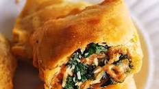 Chicken and Spinach in Puff Pastry