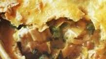 Chicken, leek and tarragon pot pie