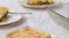 Chicken mushroom spinach pot pie