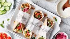Chickpea Shawarma Wraps