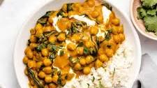 Chickpea Spinach Curry