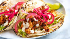 Chili Lime Cauliflower Tacos