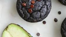 Chocolate Avocado Muffins