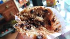 Chocolate Chip and Walnut Banana Bread Muffins