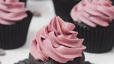 Chocolate Cupcakes with Pink Frosting