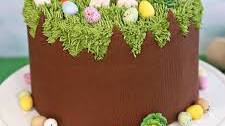 Chocolate Easter Bunny Cake