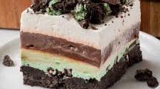 Chocolate Mint Dream Bars