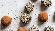 Chocolate Tahini Bliss Balls