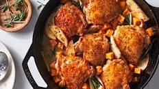 Cider Glazed Chicken Thighs