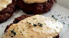 Classic Hamburger Steak Recipe with Country Pepper Gravy: the must make comfort food