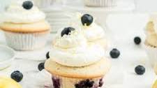 Coconut Blueberry Cupcakes
