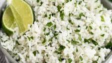 Coconut Cilantro Lime Rice