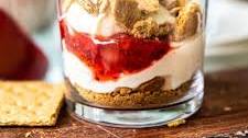 Cottage Cheese Strawberry Parfait
