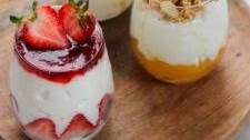 Cottage Cheese and Fruit Parfaits