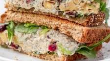 Cranberry Walnut Chicken Salad