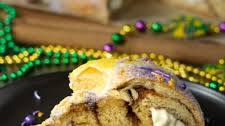 Cream Cheese Stuffed King Cake