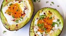 Creamy Avocado Egg Bake