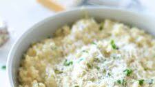 Creamy Garlic Parmesan Risotto