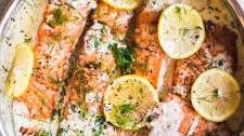 Creamy Lemon Dill Salmon