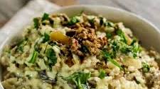Creamy Risotto with Sausage and Mushrooms