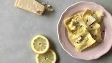 Creamy Salmon & Ricotta Ravioli with Lemon & Dill Butter