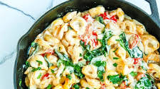 Creamy Spinach Alfredo Tortellini