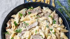 Creamy Steak Pasta