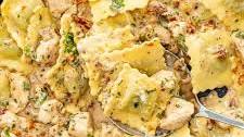 Creamy Sun-Dried Tomato Chicken Ravioli