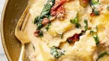 Creamy Tuscan Ravioli