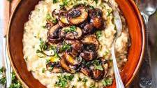 Creamy Vegan Mushroom Risotto