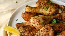 Crispy Lemon Pepper Chicken Drumsticks