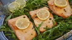 Crispy Pan Seared Salmon with a Lemon Butter Herb Sauce