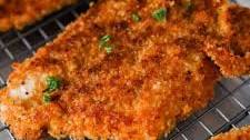 Crispy Panko Crusted Chicken Breasts