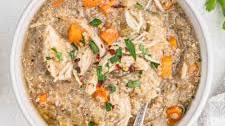 Crock pot Chicken Quinoa Soup
