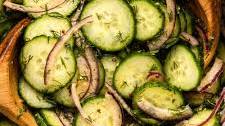 Crunchy Cucumber Dill Salad