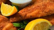 Crunchy Pan-fried Lemon Pepper Fish Fillets