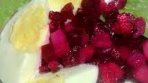 Danish "Sillsallet" (Herring Salad)