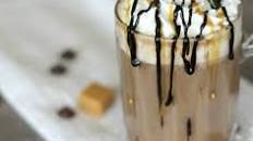 Dark Chocolate Caramel Latte