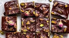Dark Chocolate Pistachio Bars
